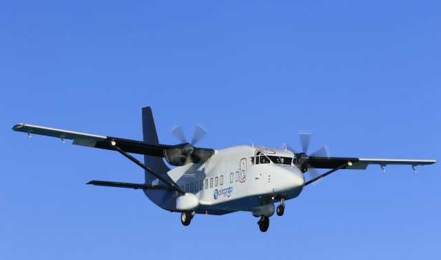 Short SD3-60 (N4498Y) - The bread bird approaching St Maarten on a early morning flight.