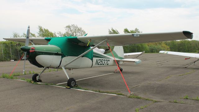 Cessna 170 (N2537C) - Tied down at Oxford during the D-Day Squadron Kickoff Week, 17 May 2019.