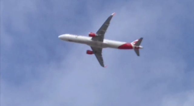 Airbus A321 (C-FJOU) - Air Canada Rouge #1886 Departing San Diego for a flight up to Toronto