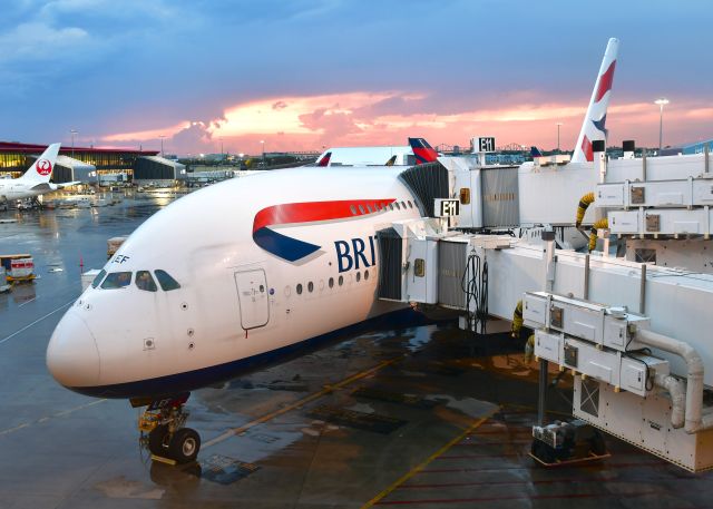 Airbus A380-800 (G-XLEF) - British Airways Airbus A380-841 G-XLEF in Boston