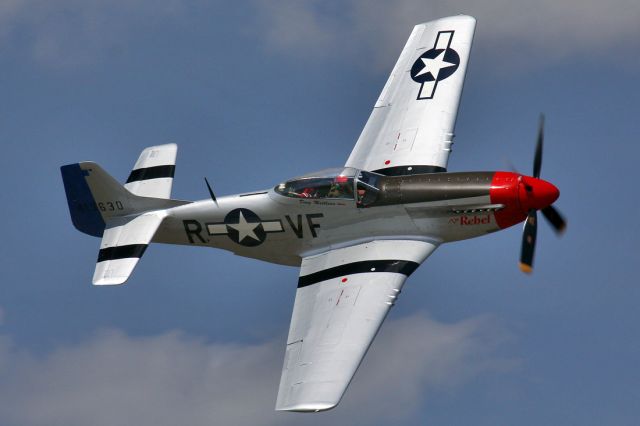 North American P-51 Mustang (41-3630) - The Rebel @ TICO Warbird Airshow 2014