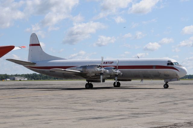 Lockheed L-188 Electra (N286F) - Looks like someone is breathing new life in to this old gal. She sat in corrosion corner many years, minus engines and all. She was parked next to an Aero Union Tanker, maybe she will be converted to water bomber?