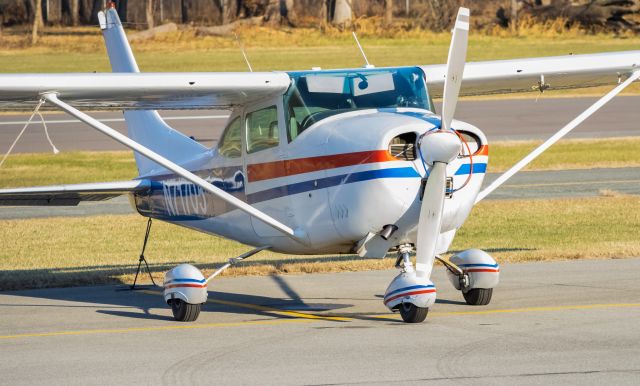 Cessna Skylane (N71705) - A Cessna 182 parked on the ramp at College park Airport