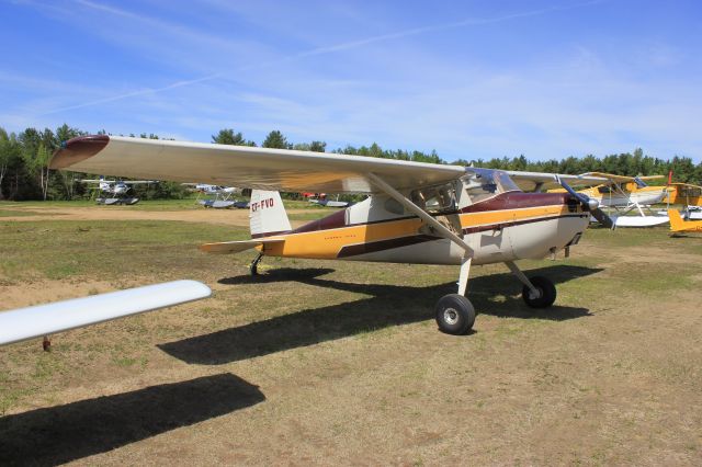 C-FFVO — - CF-FVO Cessna 140 A RVA-Aéroport du lac à la Tortue QC.CSL3. 08-06-2019.