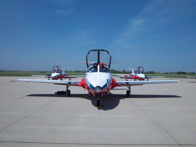 — — - RCAF 431ST SQUADRON  TUTOR CT-114