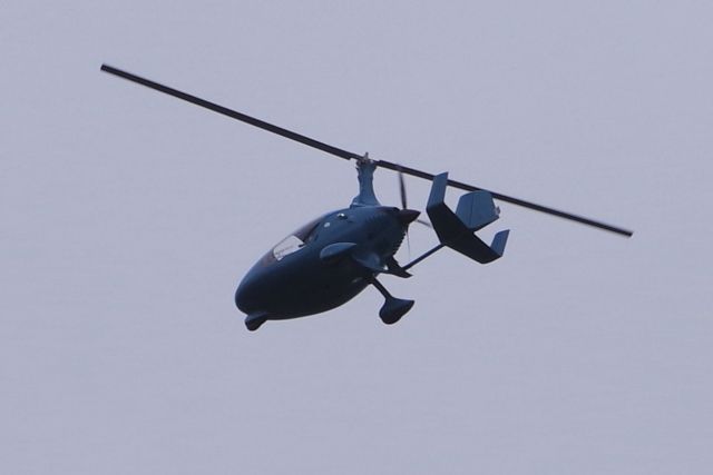 AUTOGYRO Cavalon (N128AG) - AutoGyro Cavalon flying over Fitchburg