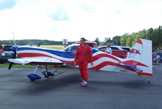 EXTRA EA-300 (N540DH) - Photo taken at the Scott County, Oneida Tennessee Airshow, he stole the show, awesome job sir. 