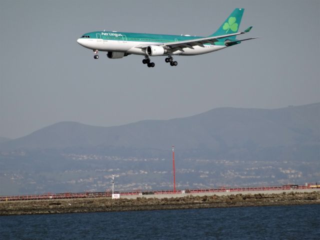 Airbus A330-200 (EI-DUO) - EI-DUO, 7.9 Yearsbr /Aer Lingusbr /Airbus A330-200 (twin-jet) (H/A332/L)br /06-Mar-2015 A332/L Dublin Intl (EIDW / DUB) San Francisco Intl (KSFO) 13:33 GMT 15:37 PST 10:03