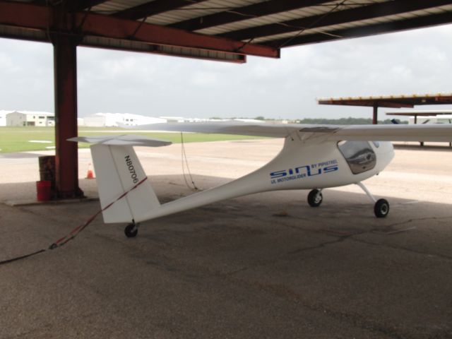 N80706 — - A Pipistrel motorglider at West Houston airport.