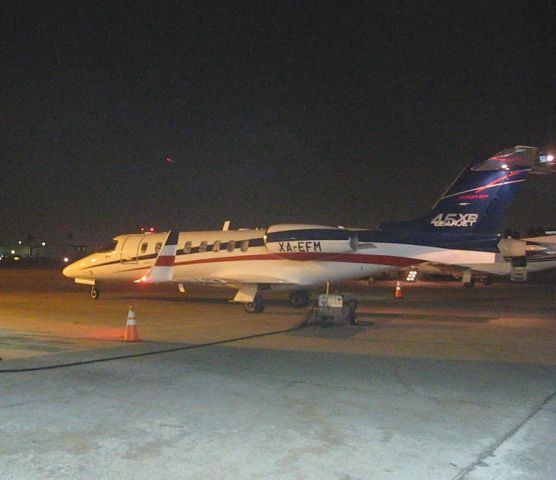 Learjet 45 (XA-EFM) - McCreery Aviation, McAllen, TX taken on Jan 20, 2010 at 2008.