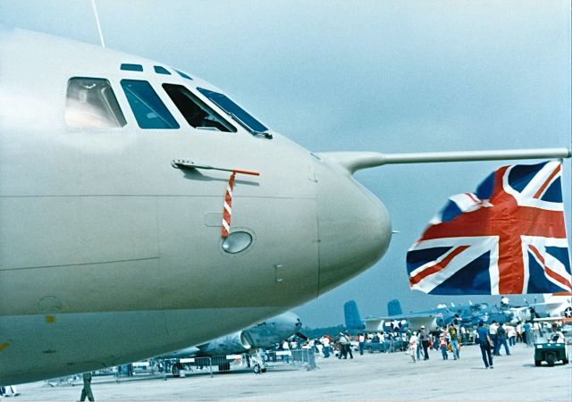 VICKERS VC-10 (SUW149) - Nose detail of a British Air Force VC-10 on display at a NAS New Orleans Air Show