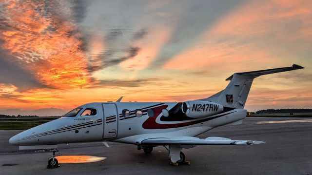 Embraer Phenom 100 (N247RW) - Phenom sunrise - London Ontario Canada