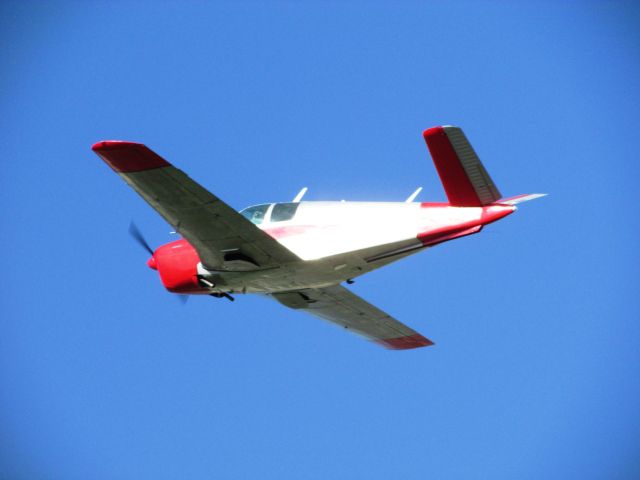 Beechcraft 35 Bonanza (N3741N) - Taking off RWY 26L