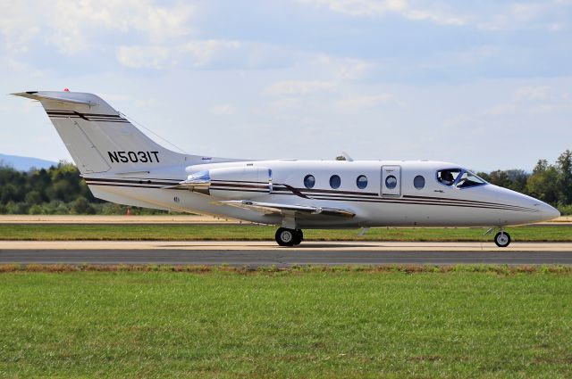 Beechcraft Beechjet (N5031T) - Seen at KIAD on 10/3/2009, at the Special Olympics Plane-pull event.      a href=http://discussions.flightaware.com/profile.php?mode=viewprofile&u=269247  [ concord977 profile ]/a