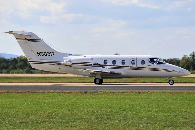 Beechcraft Beechjet (N5031T) - Seen at KIAD on 10/3/2009, at the Special Olympics Plane-pull event.      a href=http://discussions.flightaware.com/profile.php?mode=viewprofile&u=269247  [ concord977 profile ]/a