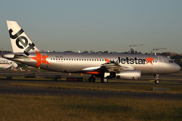 Airbus A320 (VH-VFK) - on 13 August 2019