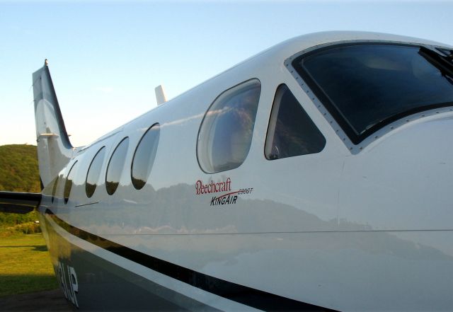 Beechcraft King Air 90 (N331JP) - At RELIANT AIR. They have the lowest fuel price on the Danbury (KDXR) airport.