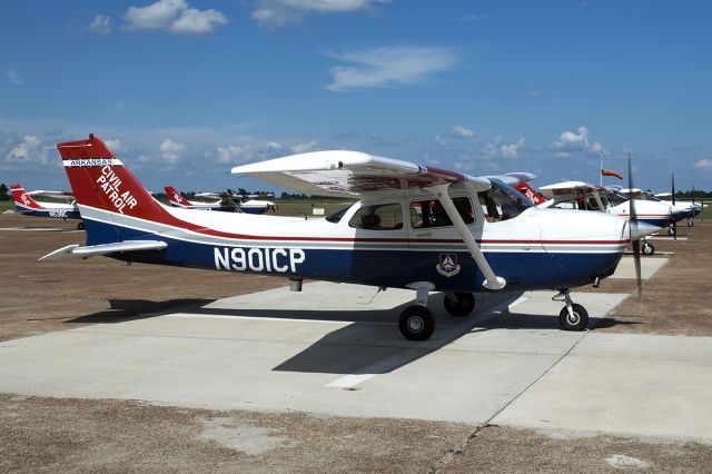 Cessna Skyhawk (N901CP) - C172S, spinning up for departure during a SAR Exercise.