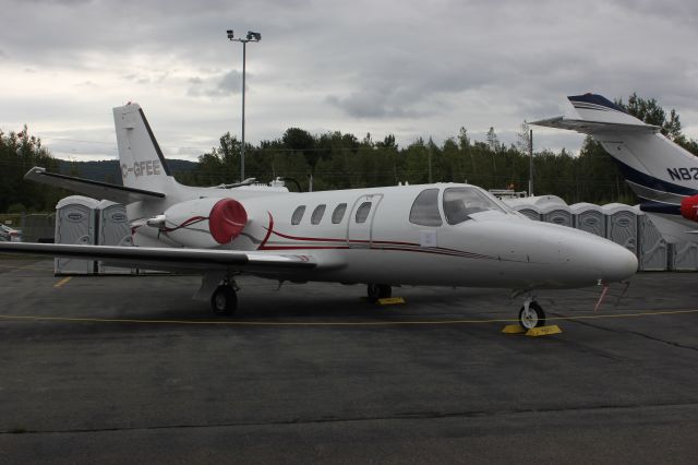 Cessna 500 Citation 1 (C-GFEE) - Spectacle aérien aéroport des cantons 16-08-2014  Bromont QC. CZBM