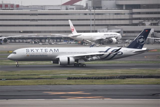 Airbus A350-900 (VN-A897) - ＨＮＤ３４Ｌ↓