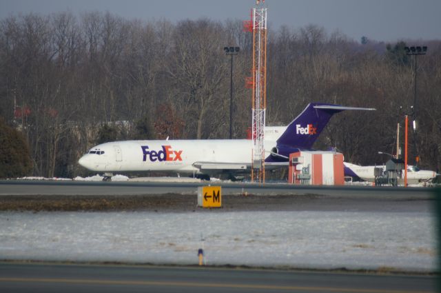 BOEING 727-200 (N479FE) - Parked at the FedEx National LTL building at KALB.