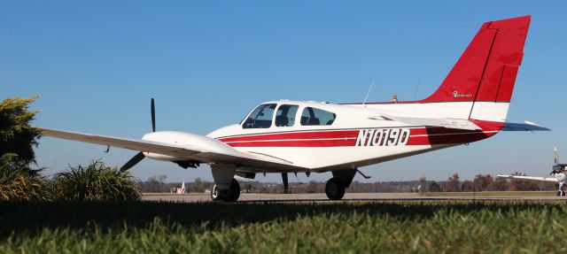 Beechcraft 55 Baron (N1019D) - Great guy (Jeff H.) used this plane for a visit (fall 2016).