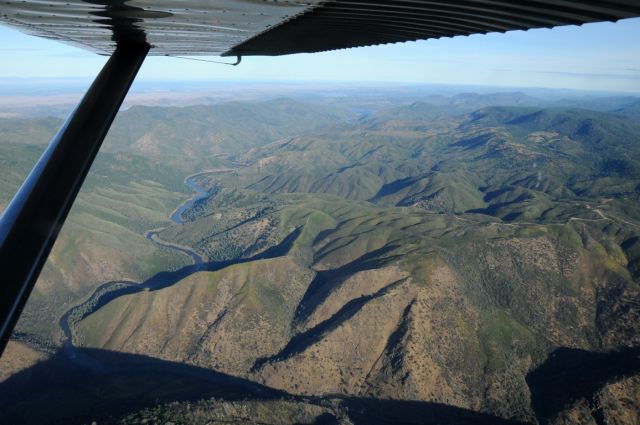 N9911C — - The view above the Merced River