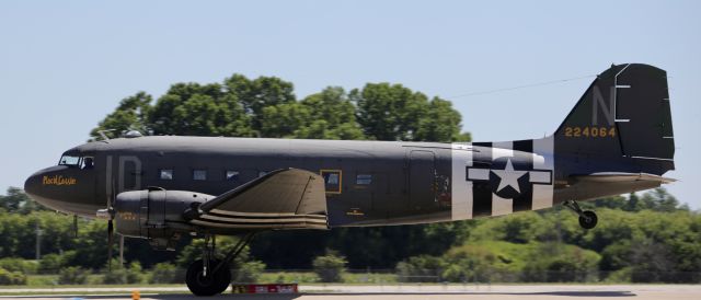 Douglas DC-3 (N74589) - On flightline