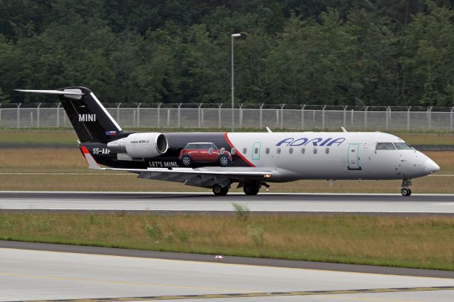 Canadair Regional Jet CRJ-200 (S5-AAF) - "Let's Mini" livery