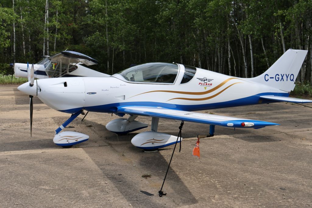 Cessna Skyhawk (C-GXYQ) - C-GXYQ Pulsar III Aircraft Corporation RVA à CSQ4 Aéroport de Casey QC. le 02-09-2023 à 11:25