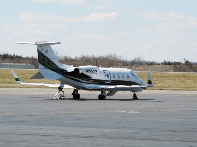 Learjet 25 (N155DB) - A powerful and fast aircraft.