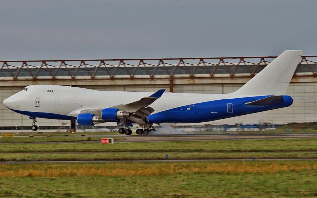 A6-GGP — - dubai air wing b747-4f a6-ggp landing at shannon 5/11/14.