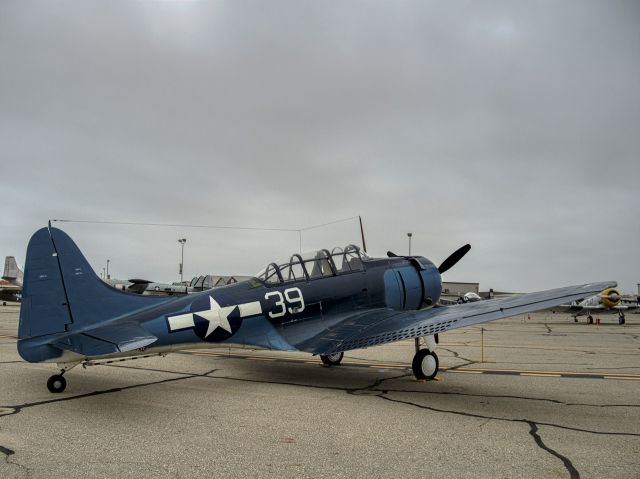 N670AM — - Douglas SBD-5 Dauntless.br /Taken 05-05 2019 early Sunday morning before the air show.