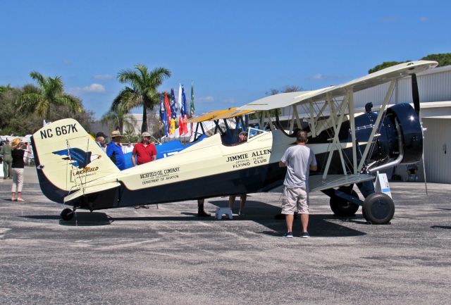 NC667K — - From this past weekend! 1929 Jimmie Allen Flying Club Official Plane - Pilot/Owner Sarah Wilson