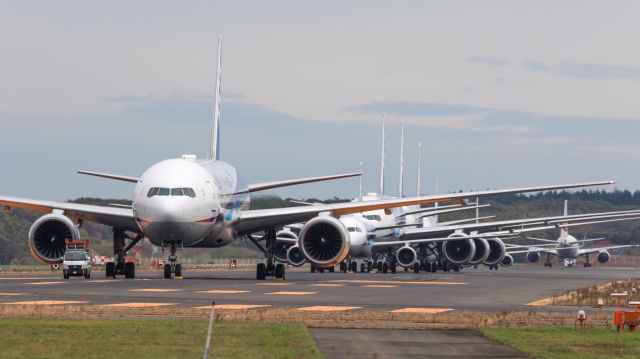 BOEING 777-300 (JA757A) - All Nippon Airways [NH/ANA] / Boeing 777-381br /Oct.13.2019 New Chitose Airport [CTS/RJCC] JAPAN