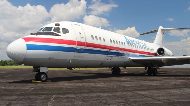 Douglas DC-9-10 (N785TW) - A 1967 model Ameristar Air Cargo Douglas DC-9-15F on the ramp at Anniston Regional Airport, AL - August 10, 2019.