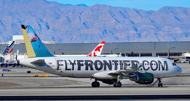 Airbus A320 (N223FR) - N223FR Frontier Airlines 2006 Airbus A320-200 - cn 2695 - Las Vegas - McCarran International (LAS / KLAS)br /USA - Nevada,  January 7, 2018br /Photo: Tomás Del Coro