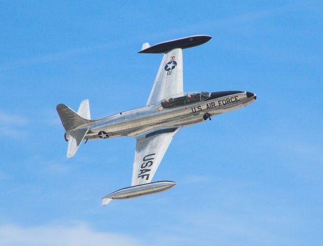 Lockheed T-33 Shooting Star — - Taken at the 2007 Nellis AFB show.