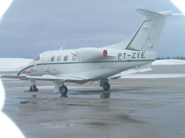 MARGANSKI EM-10 Bielik (PT-ZYE) - Parked at Irving Aviation FBO, Goose Airport NL. April 7/09