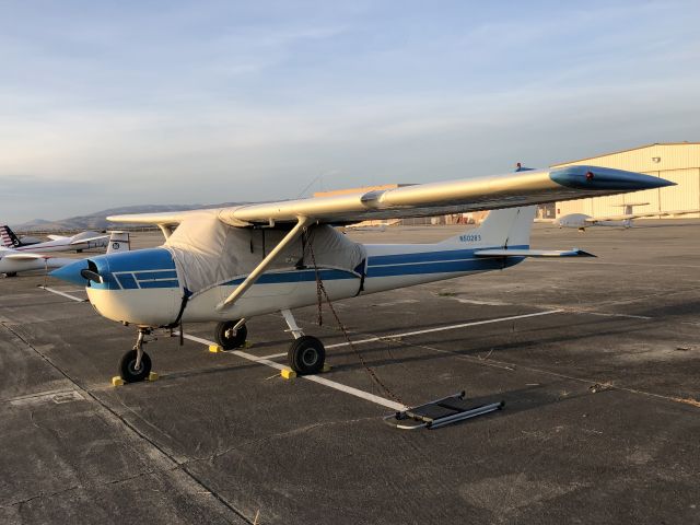 Cessna Commuter (N50283) - On the ramp at Hollister, CA (KCVH) Nov 19, 2017