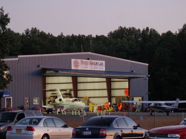 Cessna Citation V (N842AW) - Taken at Saratoga County Airport NY - Aug 26, 2016