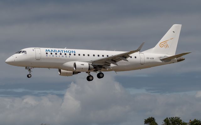Embraer ERJ 175 (SX-ASK) - Operating for Blue Islands (BCI) due shortage of ATR's Jun/2024