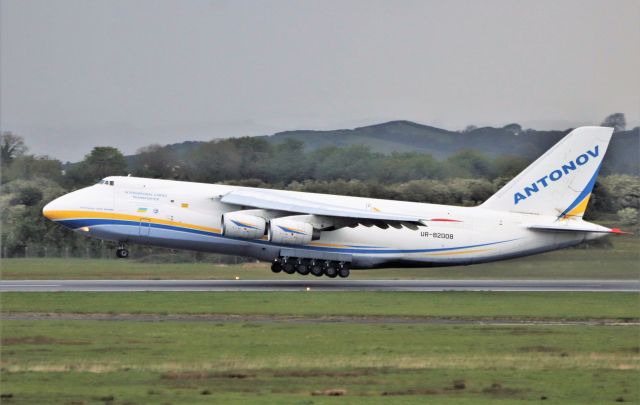 Antonov An-124 Ruslan (UR-82008) - adb an-124-100m ur-82008 dep shannon for goose bay 24/5/21.