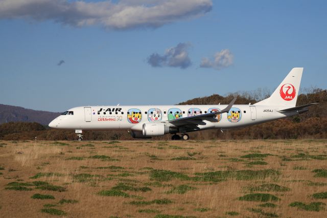 Embraer ERJ-190 (JA254J) - October 20th 2018:HKD-ITM, J-AIR.