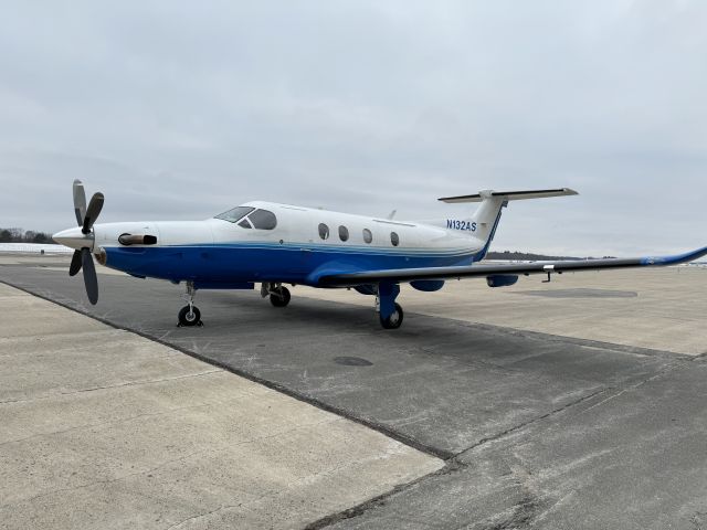 Pilatus PC-12 (N132AS) - Flight Level Services LLC 