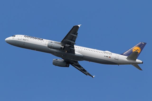 Airbus A321 (D-AIRL) - DLH943 on the way back to Frankfurt