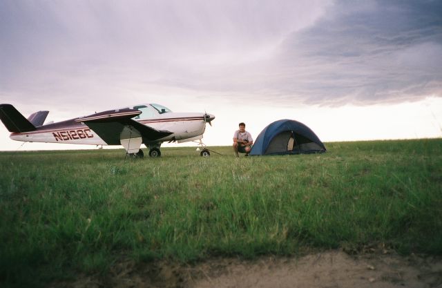 Beechcraft 35 Bonanza (N5126C) - Air Camping, July 3 2006