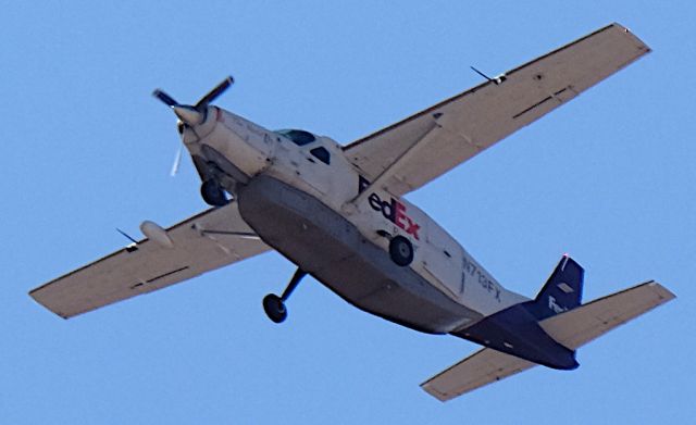 Cessna Caravan (N713FX) - At about 6500' MSL. Lone Pine, California, 14 July 2020.