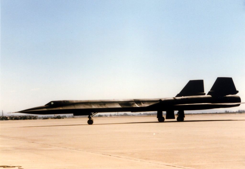 SR71 — - Operational taken 1987 at March AFB while I was announcing the airshow