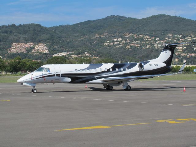 Embraer ERJ-135 (SP-DLB) - At Cannes, France.
